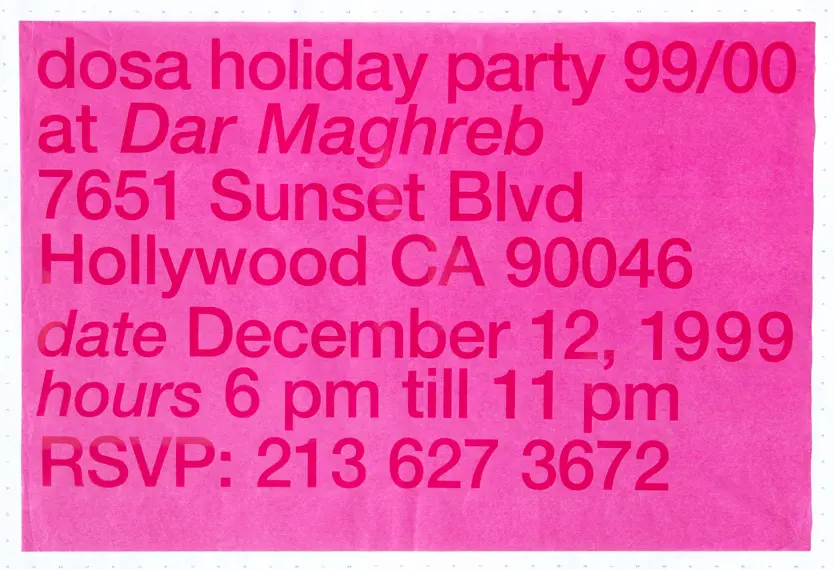 holiday party 1999