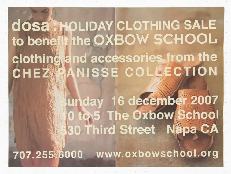 Oxbow School 2007: benefit