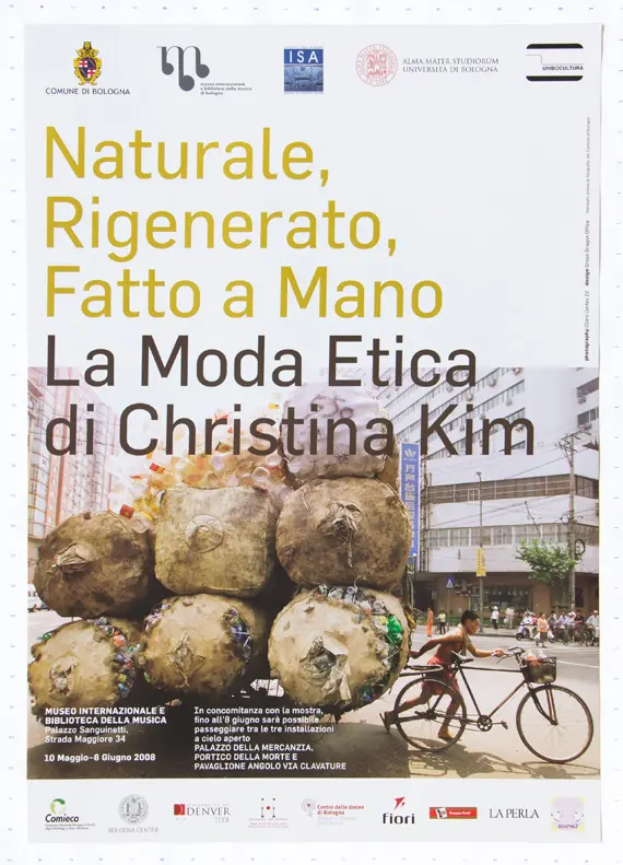 naturale, rigenerato, fatto a mano 2008: exhibit at museo della musica