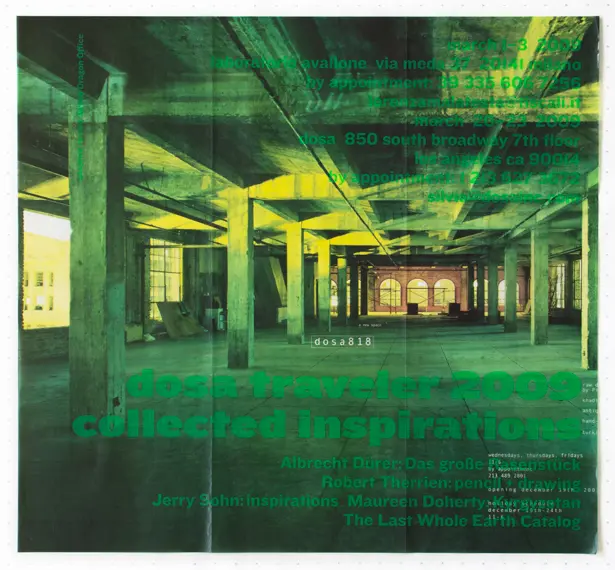 traveler 2009: collected inspirations