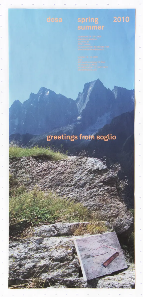 spring summer 2010: greetings from soglio