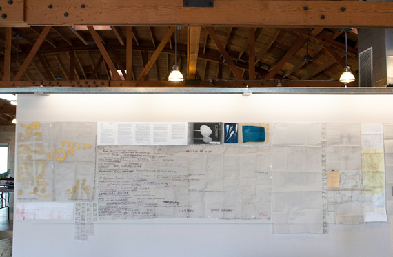 collage of original dosa working drawings