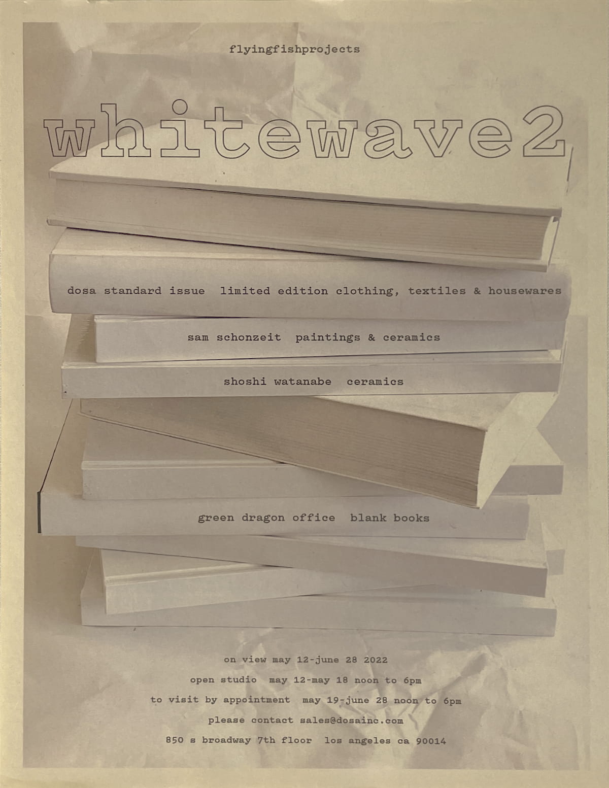 whitewave2 invitation, may 2022 