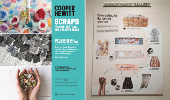 Scraps printed matter and jamdani infographic | photo by Matt Flynn © Smithsonian Institution