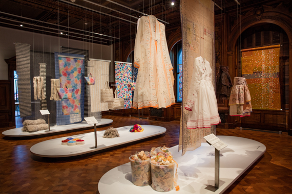 view of installation including works by all three designers | photo by Matt Flynn © Smithsonian Institution