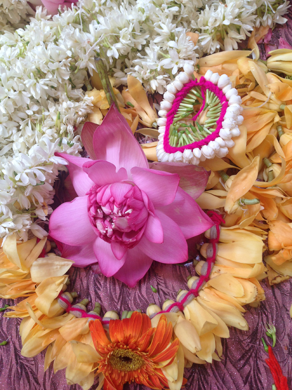 gajra, flower hair ornaments for young girls