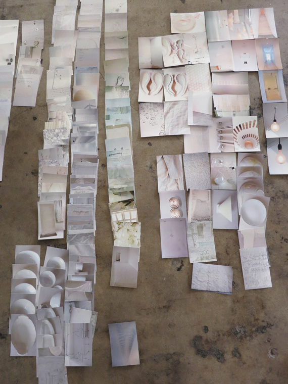 initial layout of photos