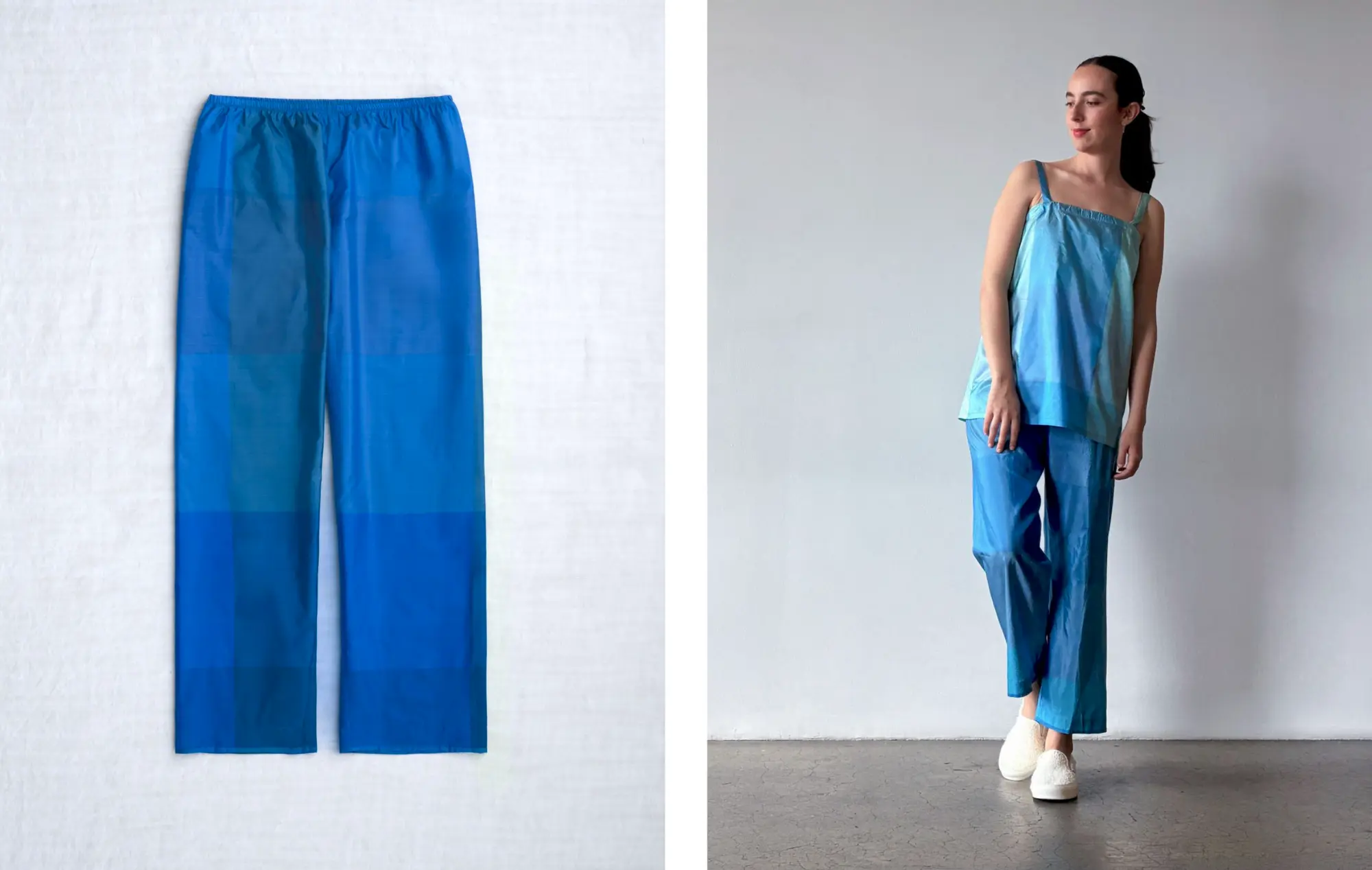 259IH55  pajama pants  *glaukos (sky)* worn with 259RH19 *petra (sea)*