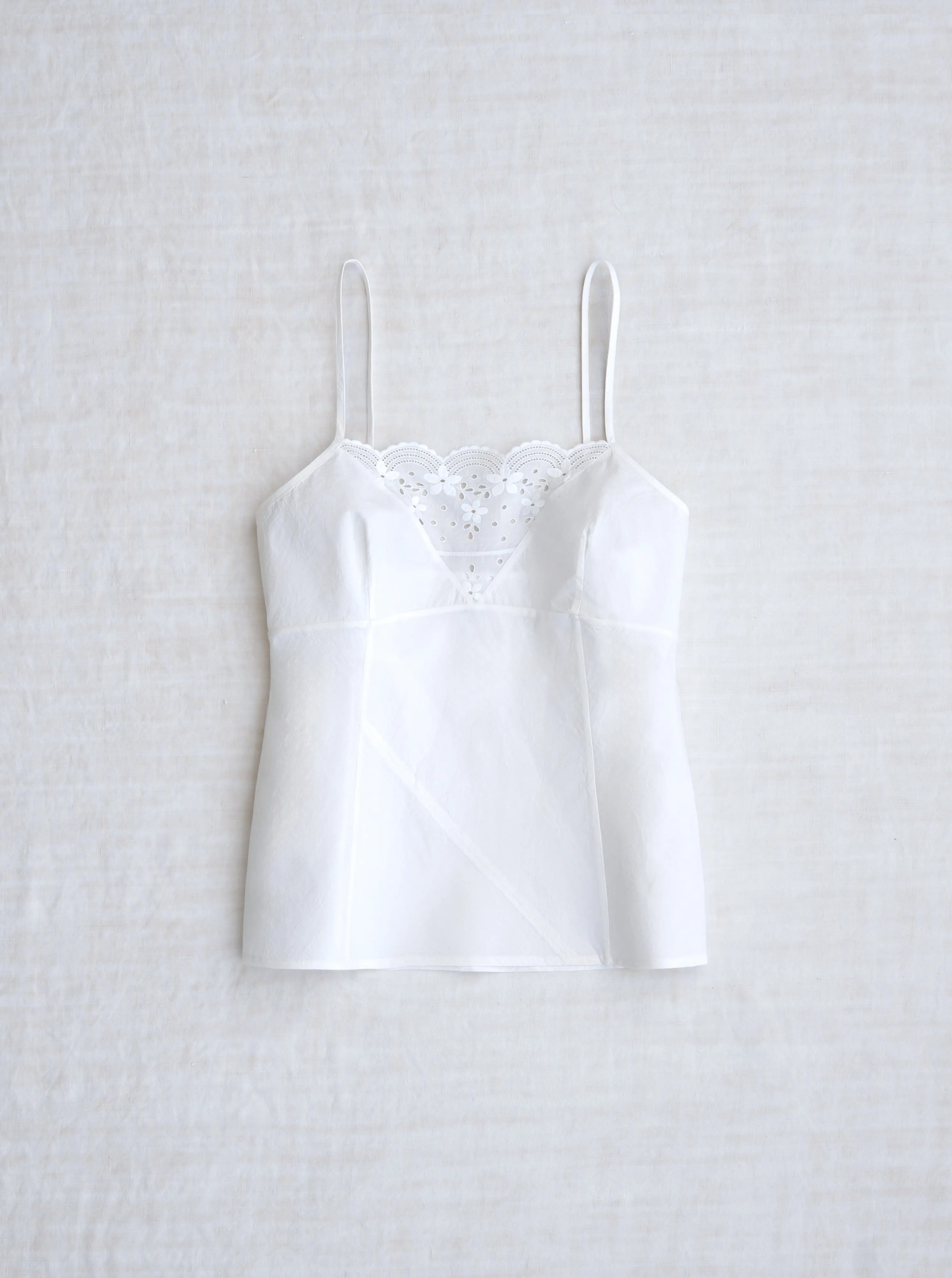 patched daisy camisole