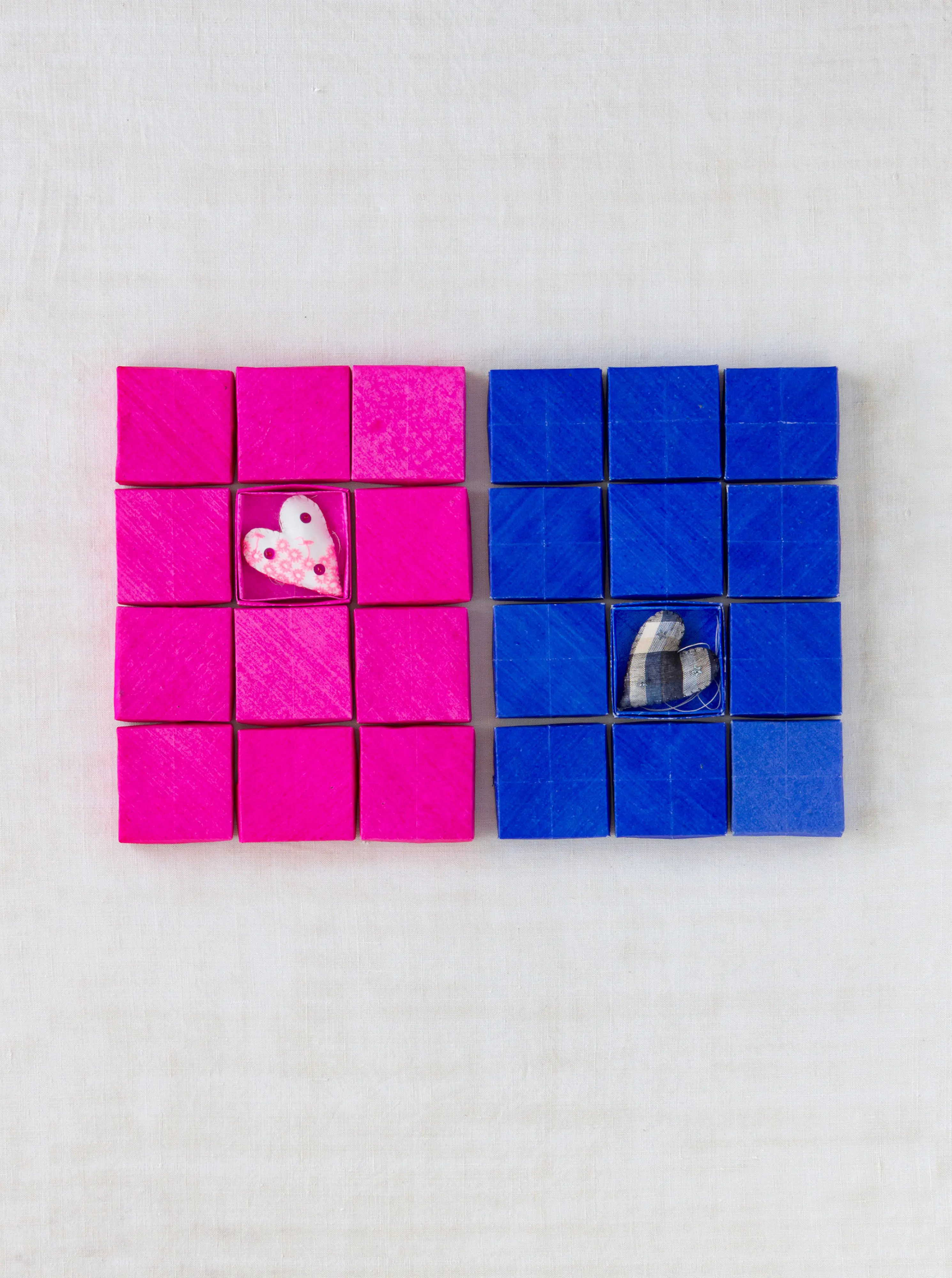 heart in box large – set of 12